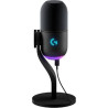 Microfono logitech g yeti gx led rgb/lightsync/mac-pc/ usb-c