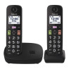 Telefono cordless panasonic tgu112exb tasti grandi duo nero [kx-tgu112exb]