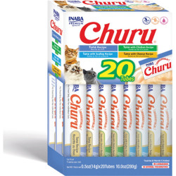 Mangime umido inaba churu varietÃ  dolcetto al tonno dieta per gatti