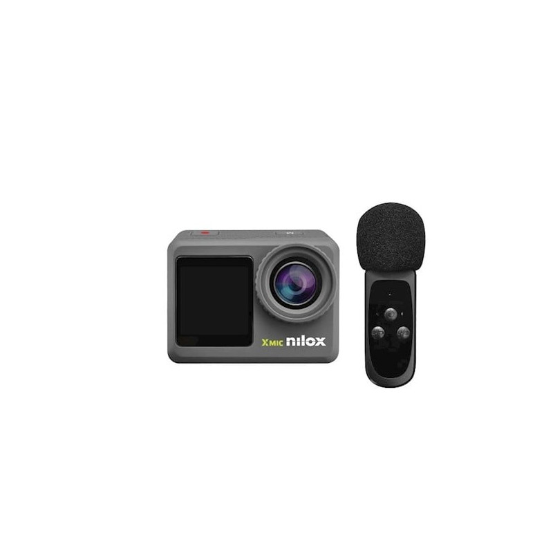 Videocamera nilox sport action cam xmic con microfono wireless [nxacxmic]