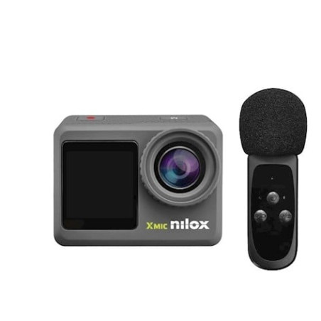 Videocamera nilox sport action cam xmic con microfono wireless [nxacxmic]