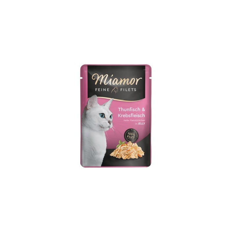 Mangime umido miamor feine filetti in bustine per gatti adulti 100gr