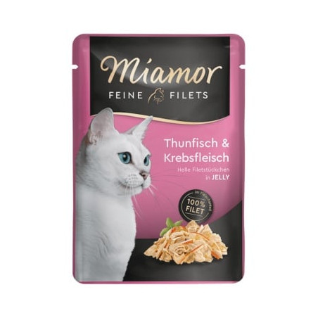 Mangime umido miamor feine filetti in bustine per gatti adulti 100gr