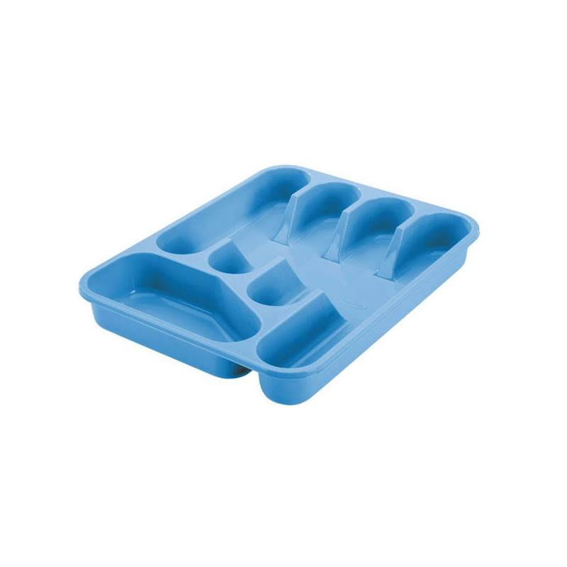 Portaposate tontarelli 8071006 in plastica 5 scomparti 27x34cm colori