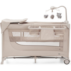 Lettino da viaggio kinderkraft joy 2 3in1 76.5x73x129cm carico15kg