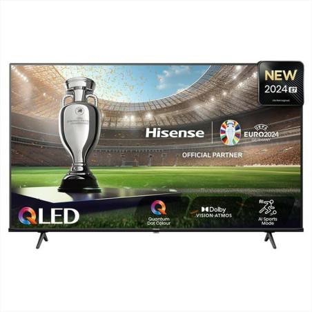 Tv led 55" hisense 4k uhd 3840x2160p smart tv classe e nero