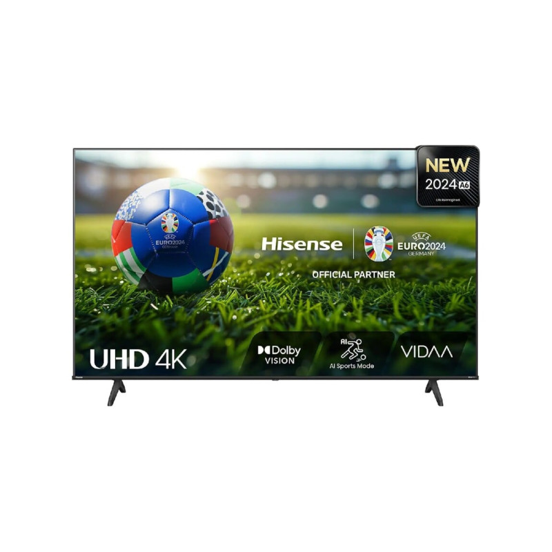 Tv led 65" hisense 4k uhd 3840x2160psmart tv classe e nero [65a69n]