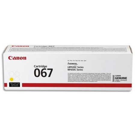 Toner canon 067 i-sensys lbp 631cw 1250 pagine giallo [5099c002]