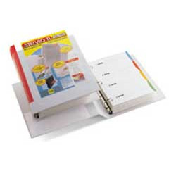 Raccoglitore ad anelli sei rota stelvio ti 30 a5 3d 15x21cm (a5)