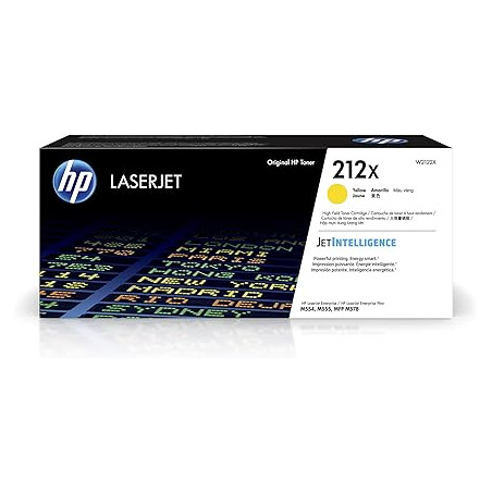 Toner hp 212x laserjet enterprise m 554 10000 pagine giallo [w2122x]