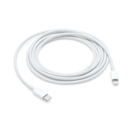 Cavo apple da usb-c a lightning 2m bianco [mw2r3zm/a]