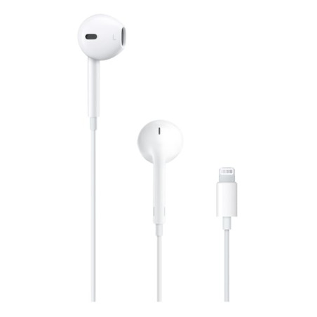 Auricolari apple earpods lightning con microfono bianco [mwty3zm/a]