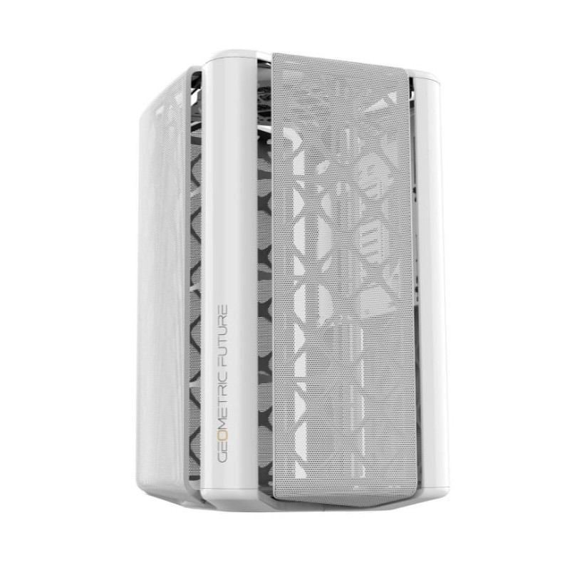 Case geometric future m2 the ark mesh mini-tower matx bianco