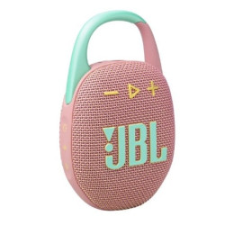 Altoparlante jbl clip 5 wireless/bluetooth 7w rosa