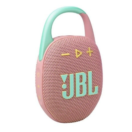 Altoparlante jbl clip 5 wireless/bluetooth 7w rosa
