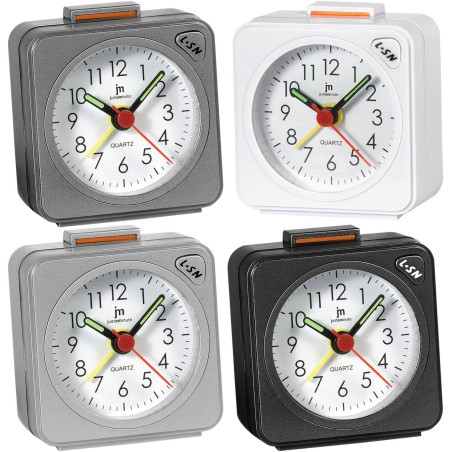 Sveglia lowell ja7035-acf con funzione snooze al quarzo colori