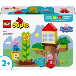 Lego duplo peppa pig casetta sull'albero da giardino multicolore