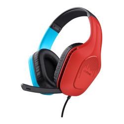 Cuffie trust gxt 416s zirox da gaming cablato con microfono multicolore