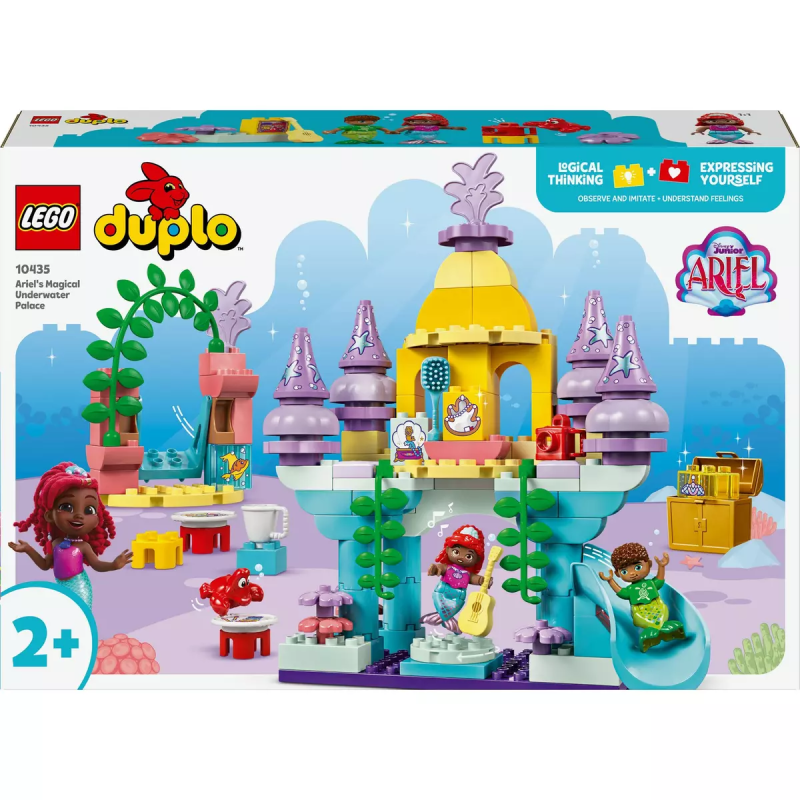 Lego duplo disney ariel il magico palazzo sottomarino multicolore