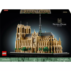 Lego architecture notre dame di parigi multicolore 4383pz [21061]