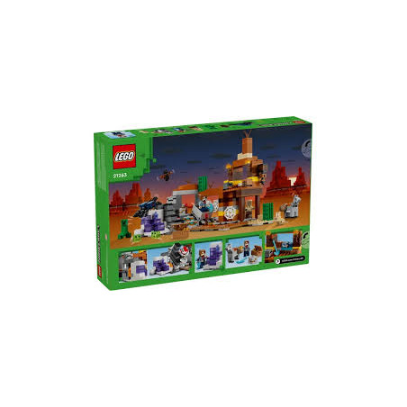 Lego minecraft la miniera di badlands multicolore 538pz [21263]