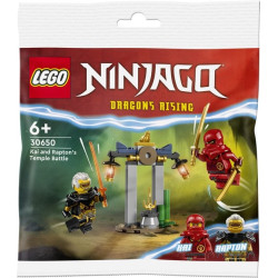 Lego ninjago tempio di kai e rapton multicolore 47pz [30650]