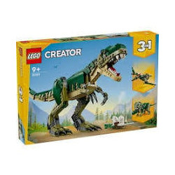 Lego creator il tyrannosaurus rex 3in1 multicolore 626pz [31151]