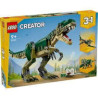 Lego creator il tyrannosaurus rex 3in1 multicolore 626pz [31151]