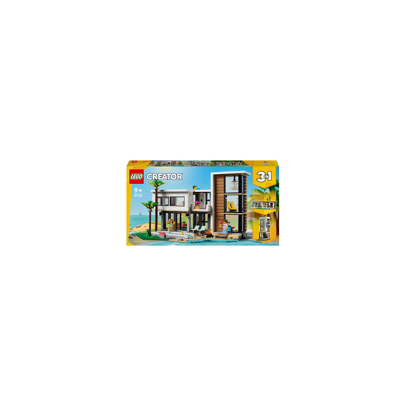 Lego creator la casa moderna 3in1 multicolore 939pz [31153]