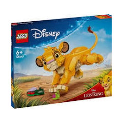 Gioco da costruzione lego disney simba il cucciolo del re leone multicolore