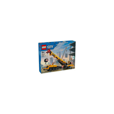 Lego city la gru mobile da cantiere giallo 1116pz [60409]
