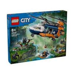 Lego city elicottero esploratore della giungla multicolore 881pz