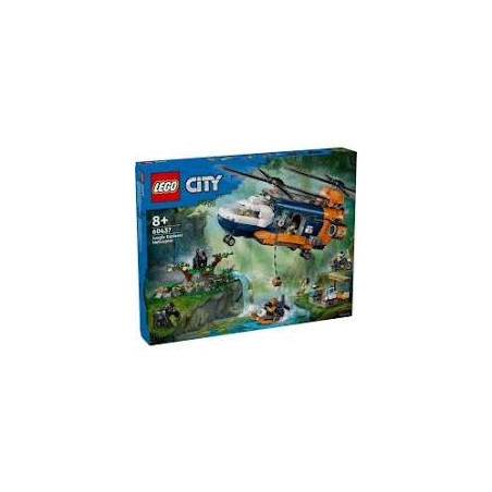 Lego city elicottero esploratore della giungla multicolore 881pz