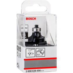 Fresa bosch standard per arrotondare legno 6.3mm nero/argento [2608628456]