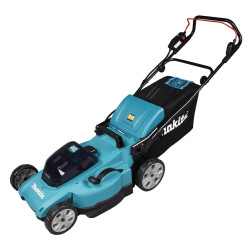Rasaerba makita dlm 480 ct2 a batteria 36v 62l blu/nero [dlm480ct2]