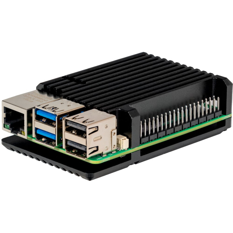Custodia joy-it armor block sbc in alluminio per raspberry pi