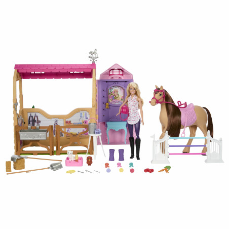 Mattel barbie mysteries la grande caccia al cavallo multicolore 25pz