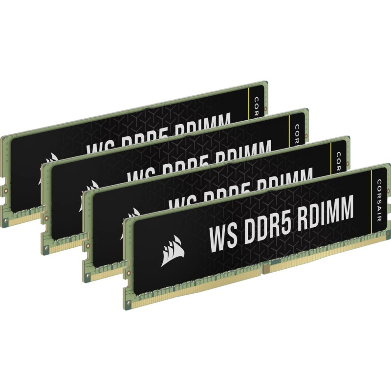 Ram dimm ddr5 64gb corsair cma64gx5m4b5600c40 ecc 4x16gb cl40 4800mhz