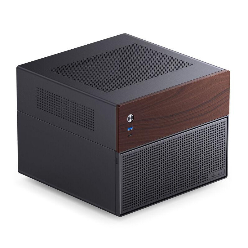 Case jonsbo n4 nas mini tower micro-atx nero