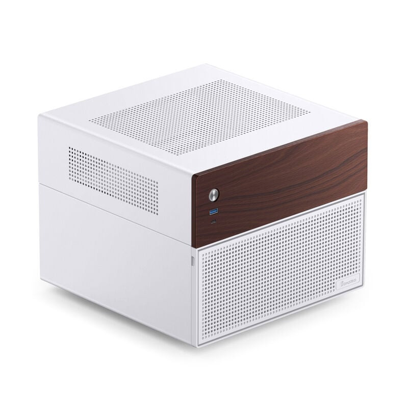 Case jonsbo n4 nas mini-tower micro-atx bianco