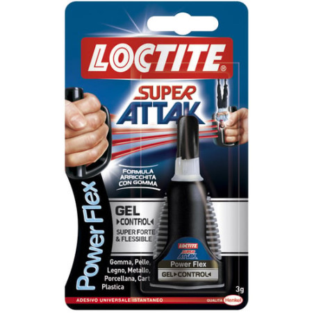 Colla superattak flex gel gr. 3 control loctite (pz 12) [loctite