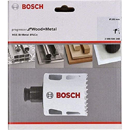 Sega a tazza bosch bim progressor per legno/metallo 152mm [2608594248]