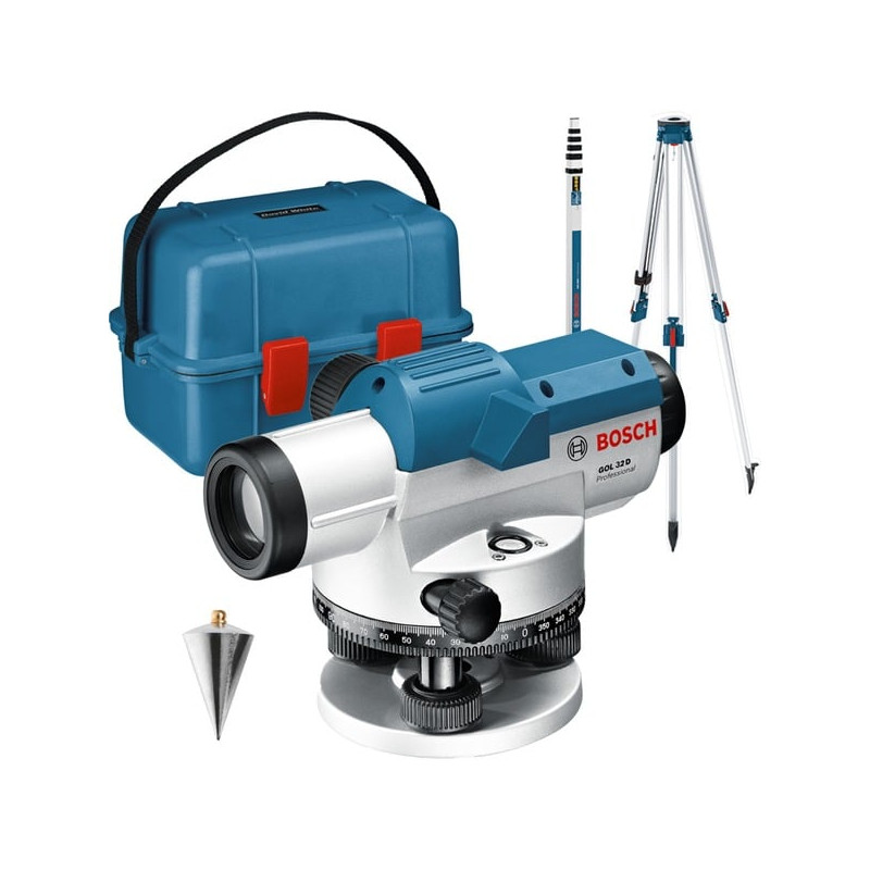 Livella ottica bosch gol 32 g professional blu [0601068503]