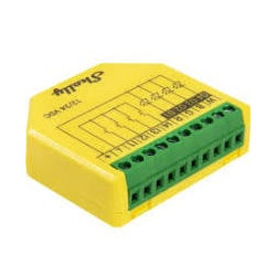 Interruttore rele shelly da incasso plus rgbw pm giallo [shelly_plus_rgbw_pm]