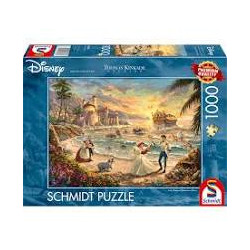 Puzzle thomas kinkade studios: disney dreams collection la sirenetta
