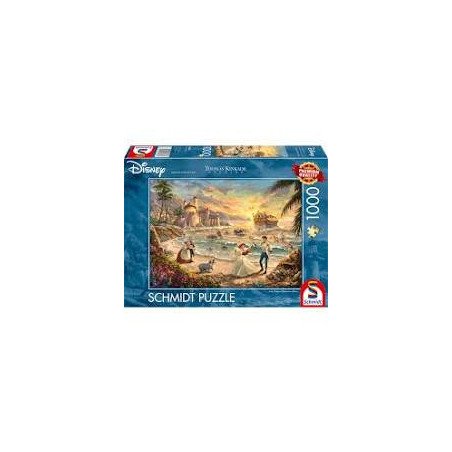 Puzzle thomas kinkade studios: disney dreams collection la sirenetta