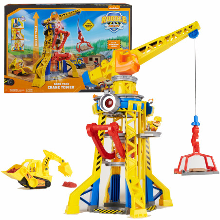 Set da gioco spinmaster rubble & crew brico park gru da cantiere