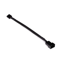 Cavo alphacool per ventola 2x4 pin prolunga 15cm nero [18673]