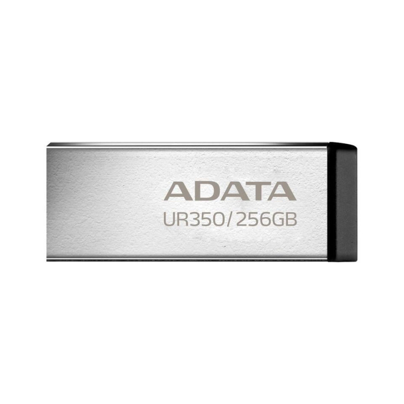 Pen drive 256gb adata ur350 usb-a 3.2 argento/nero [ur350-256g-rsr/bk]