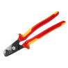 Tagliacavi knipex stepcut xl con taglio a gradino rosso/giallo [95